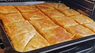 Я ВСЕГДА ДЕЛАЮ ЭТО ВЫПЕЧКУ, КОГДА ПОКУПАЮ ЛУК‼️ЛЕГКО И БЫСТРО, ВСЕГО 2 МЕНЮ💯РЕЦЕПТ СЛОЁНОГО ВЫПЕЧКИ