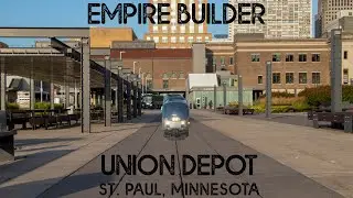 Amtrak's Empire Builder and St Pauls' Historic Union Depot - what a day.