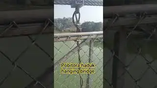 pobitora haduk hanging bridge,morigaon, Assam#explore #ytshorts#subscribe .