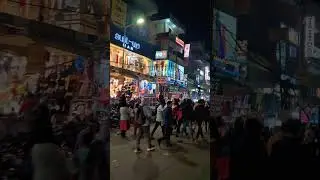 Noida, :#NoidaVibes#AttaMarket#NightViewNoida#NoidaNightlife#ExploreNoida#StreetVibes#CityLights