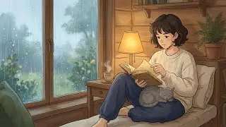 Rainy day reading by the window | turning pages and letting the heart rest 🌧️📖