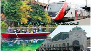 Blausee |switzerland|Swiss train journey Basel to Blausee|