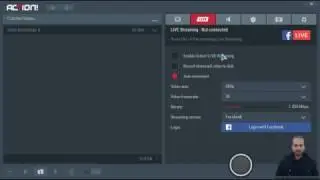 برنامج تصوير الشاشة والبث المباشر Mirillis Action! 2 2 0 silent