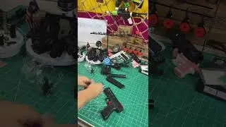 P18c auto manual 2in1 huanyapopo #airsoft #bbgun #toys #gelballblaster #automobile