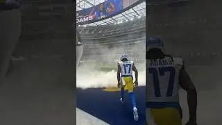 Davante&rsquo;s first run out as a Ram. Chills. #rams #nfl #shorts