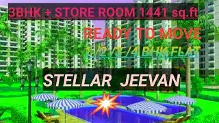 Stellar Jeevan 1/2/3/4 BHK Ready to move Apartment || 1441 sqf sample flat #stellarjeevan #noida