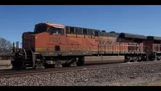 Railfanning North of the River - OKLAHOMA  BNSF7331 on the Red River Sub 12.26.25