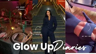 GLOW UP DIARIES | how I manifested my dream life, speaking at Wharton, staycation with AMIKA & MORE