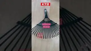 22 Teeth Heavy Duty Metal Grass Rake Crawler