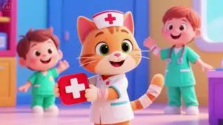 Nurse Kitty&rsquo;s First Aid Fun | Kids Songs & Nursery Rhymes