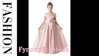Fynony&reg; Isabelle Off-Shoulder Princess Dress | Girls Ball Gown