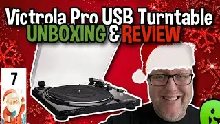 Проигрыватель винила Victrola Pro USB &mdash; распаковка и обзор! (Vlogmas, день 7) #vlogmas #vinyl #christmas