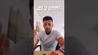 Как запомнить серию &laquo;Реактивность&raquo;!