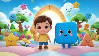 Magical Shape Land Adventure  Fun Shapes Story for Kids  3D Cartoon Animation Sforsufyan