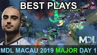 MDL MACAU 2019 BEST PLAYS Day 1 Highlights Dota 2 by Time 2 Dota #dota2 #mdl