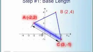 (3/6) Application of Distance Formulas on Finding the Area of Triangle  - ZeGenie.com