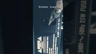 Hidden Fuse Holder