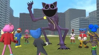 CATNAP BENİ YAKALADI KAÇTIM VE ÇOK KORKTUM GARRY'S MOD
