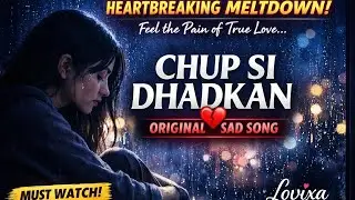 Chup Si Dhadkan 💔 | Original Sad Song | Female Version | Lovixa Music