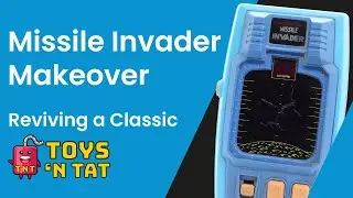 1980s Bandai Missile Invader Restoration: Cleaning, Repairs & Attempted Scratch Removal!
