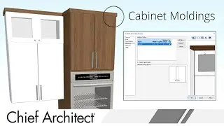Placing Moldings on Cabinets