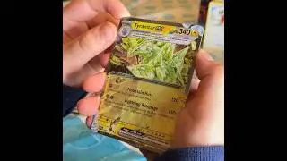 Pok&eacute;mon Tyranitar EX! #pokemon #pokemonpackopening #collectiblecards #boosterpack #pokemoncards