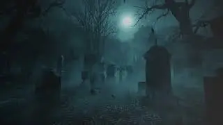 The Graveyard Breathes | Cinematic Horror Ambient Music | The Echo Hall