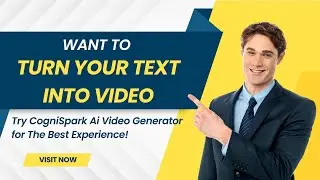 Create Amazing Videos with CogniSpark AI