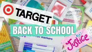 MASSIVE BACK TO SCHOOL HAUL | BACK TO SCHOOL 2018 | TARGET + JUSTICE HAUL