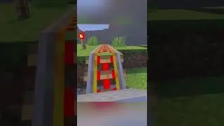 BOTW Minecraft Roller-Coaster Part 6 #ZeldaBOTW #Hyrule #Link #ZeldaGame #MinecraftWorld #Rollercoas
