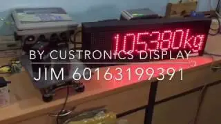 LED Weighing Remote Display | Avery WeighTronix E1110 | LED Weight Extender Display Panel Malaysia