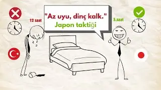 12 Saat Uyuyup Neden Hala Yorgunsun? (Japonların 7 Sırrı!)