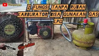 cara rubah bahan bakar pompa air bensin ke LPG@gombynkgmc224#iritbbm