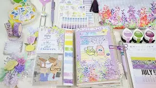 TN Planner Set Up with Cocoa Daisy Kits Wisteria Lane