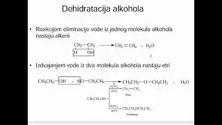 Alkoholi i fenoli - osnovni nivo