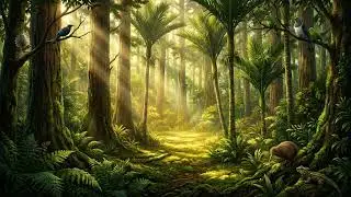【 ＦＯＲＥＳＴ ＧＬＯＷ 】relaxing ambient new zealand bush music 1 hour