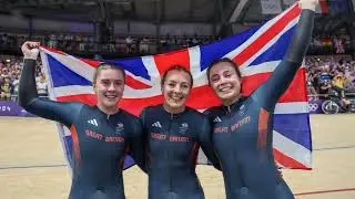 Katy Marchant Wins Bronze in Thrilling Keirin Finale | 2024 Track Cycling Championship