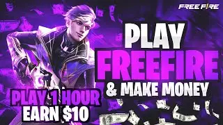 PLAY FREE FIRE AND MAKE MONEY | HOW TO EARN MONEY PLAYING FREE FIRE | GARENA FREE FIRE