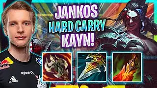 JANKOS HARD CARRY WITH KAYN! | Jankos Plays Kayn Jungle vs Udyr! | Preseason 2023