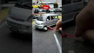 1:24 WULING Rongguang van alloy car model #van #diecast #cars #shortsfeed #shorts #ytshorts