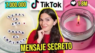 VELA CON MENSAJE SECRETO 💏 SORPRENDE A TU NOVIO con ESTE REGALO - PARTE 1