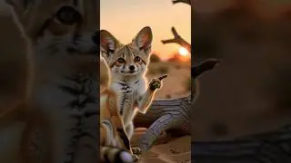 Fennec Fox Saved the Khajoor Tree 🦊🌴 | Desert AI Story #shorts #viral #youtube#aiaryan #ai#funny