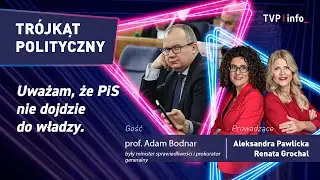 Adam Bodnar: Uważam, że PiS nie dojdzie do władzy | TR&Oacute;JKĄT POLITYCZNY