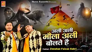 Ali Ali Moula Ali Bolte Hai | 2024 Moula Ali Qawwali | Zeeshan Faizan Sabri | Moula Ali Qawwali