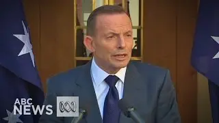 Tony Abbott addresses media for the last time as prime minister