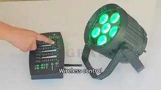 Igracelite Battery Mini Controller Wireless DMX512 40CH Portable Lighting Controller（GC-W40CH）