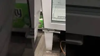 How to make a cooler/freezer door close. Adjust the torque master #hvacr #masterbilt #freezer