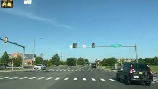 Drive around Manassas, Virginia