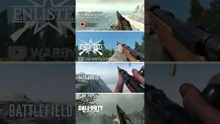 Arisaka Type 99 Comparison | COD WAW vs Enlisted vs Battlefield 5 vs Black Ops 1