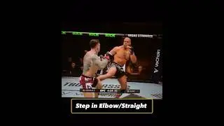 #ufc321 🚨Ciryl  Gane vs Tom Aspinall Step in Elbow/Stright before Eye poke happed💀🫣👀👀